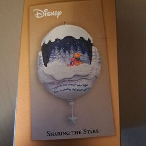 Hallmark Keepsake Disney Sharing the Stars Ornament - White and Blue